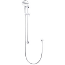 Round Rail Shower With 3 Function Hand Piece